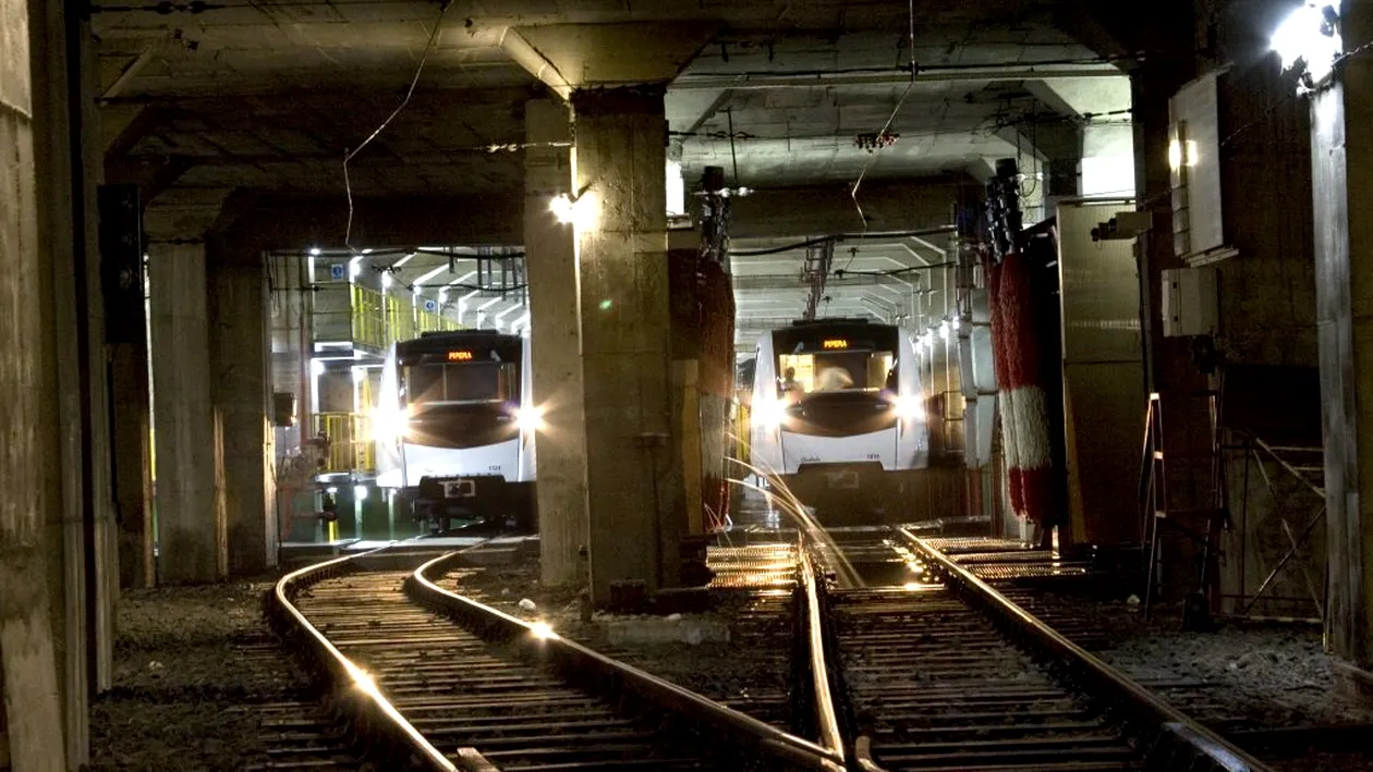 Misterul din subteran! De ce scârțâie vagoanele în stația de metrou Gara de Nord din București. Ce se ascunde sub platformă