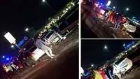 Tragedie pe Autostrada A1. Un polițist a fost spulberat de un Mercedes intrat pe banda de urgență