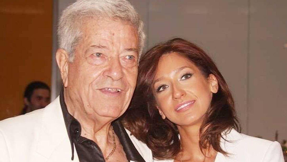 Ioana Dichiseanu,, alături de tatăl său