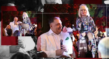 Artiștii de la mega-petrecerea lui Droopy, așa cum nu i-ai mai văzut! Loredana Groza a fost pofta inimii lui Vijelie pe mesele de la Brasserie