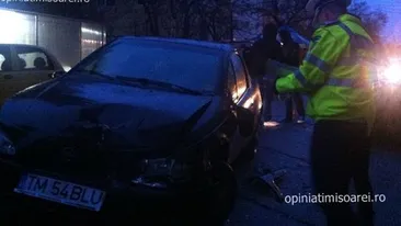 ACCIDENTE în lant la Timisoara: Opt masini implicate in carambol! S-a intamplat in urma cu putin timp!