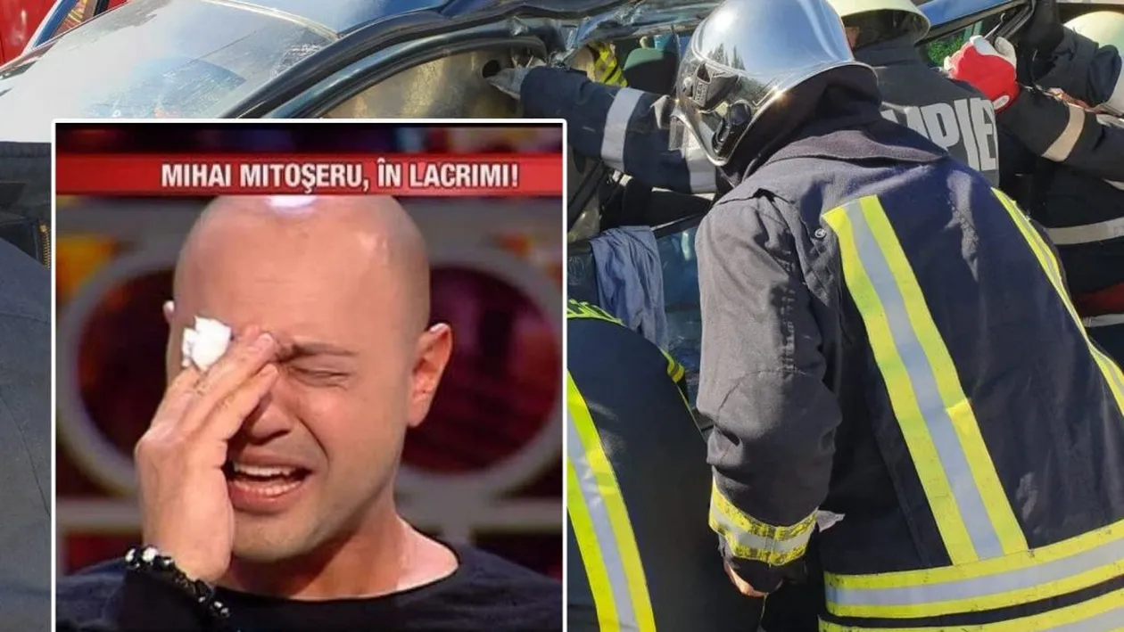 Mihai Mitoșeru divorțează de Noemi. În anul 2000, prezentatorul a provocat un accident rutier în care logodnica lui a murit