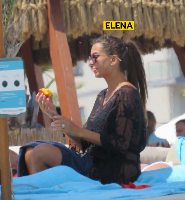 Sexy-Elena se relaxează pe plajă (SURSA FOTO: CANCAN.RO)