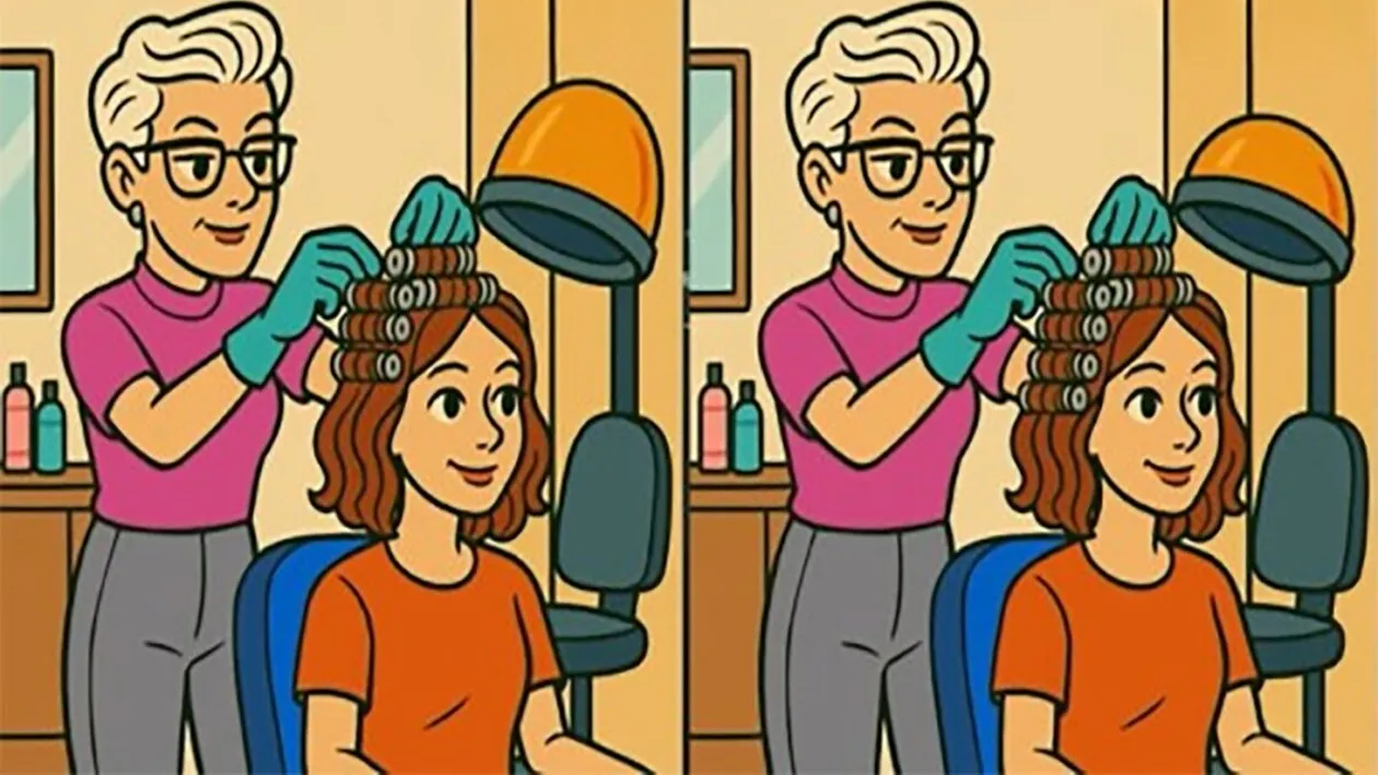 Test de inteligență | 3 diferențe în maximum 35 de secunde: Le puteți găsi pe toate?