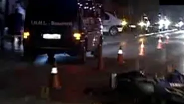 VIDEO Un motociclist bucurestean a murit, dupa ce a fost lovit in plin de o masina! Era campion national la culturism!