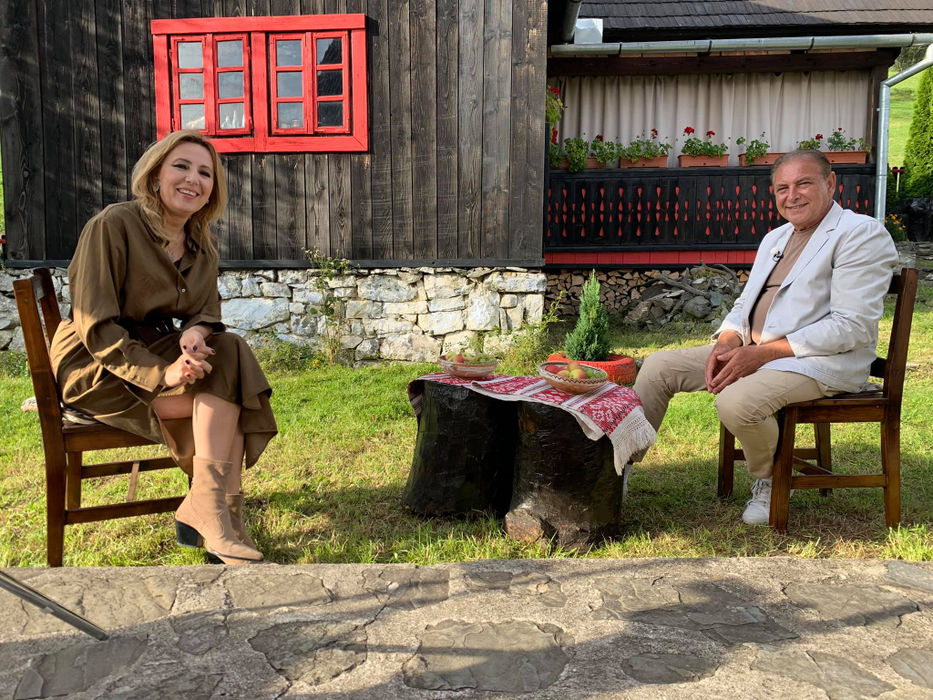 Nicolae Furdui Iancu, într-o fotografie din emisiunea realizată de Irina Păcurariu foto: Facebook