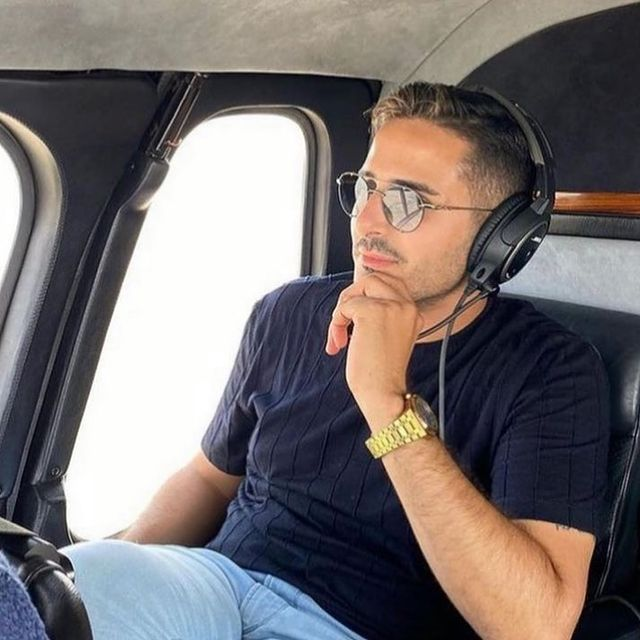 Simon Leviev în elicopter/ Sursă foto - Instagram.com