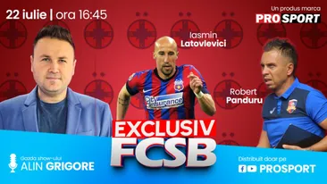 EXCLUSIV FCSB, azi de la 16:45. S-a spart conducta cu transferuri înainte de debutul în Conference League. Iasmin Latovlevici analizează ultimele evenimente de la FCSB