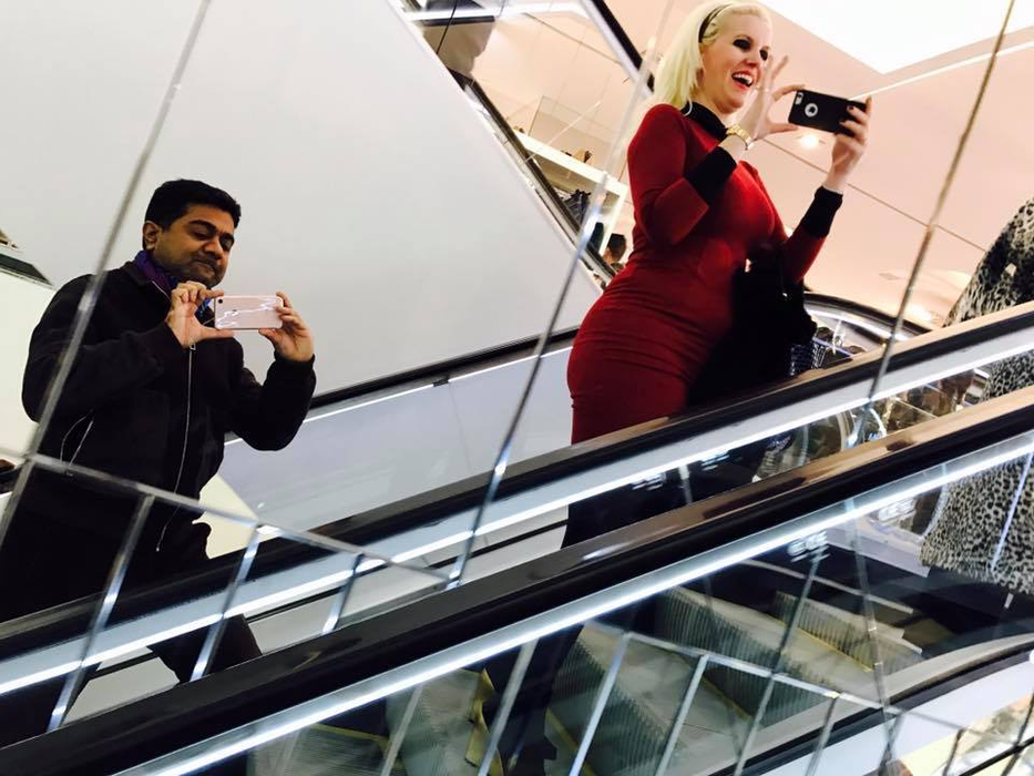 Anca şi soţul ei ştiu să se distreze