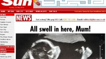 O gravida a primit un mesaj de la copilul pe care il poarta in pantec: Totul este OK!