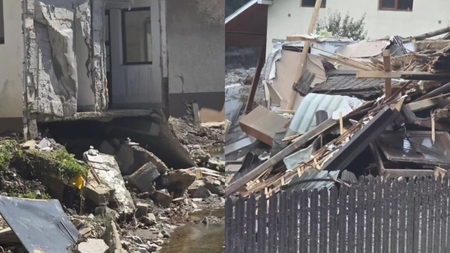 Minune la Broșteni, în postul Adormirii Maicii Domnului! Ce au descoperit oamenii într-o casă devastată de apă