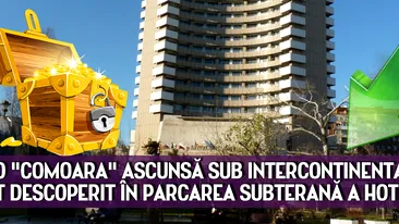 FOTO Comoara ascunsa sub Intercontinental! Ce a fost descoperit in parcarea subterana a hotelului