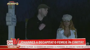 Johannes a decapitat o femeie in cimitir. Sanziana Buruiana a inlemnit de spaima: Aoleu, nu pot sa cred. I-a luat capul