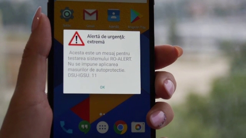 RO-ALERT. IGSU cere scuze populației: ”Suntem conștienți de disconfortul creat”. Cât vor dura testele