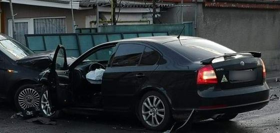 Accident în Constanţa! Șoferul vinovat a coborât de la volan gol pușcă