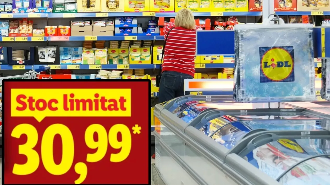 Cea mai pare reducere din LIDL. Începând de azi, produsul de lux adorat de toți românii costă doar 30.99 lei