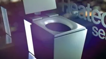VIDEO Esti curios cum arata WC-ul celor mai bogati oameni ai lumii? Are scaun incalzit, muzica si arata ca o cutie de cadouri