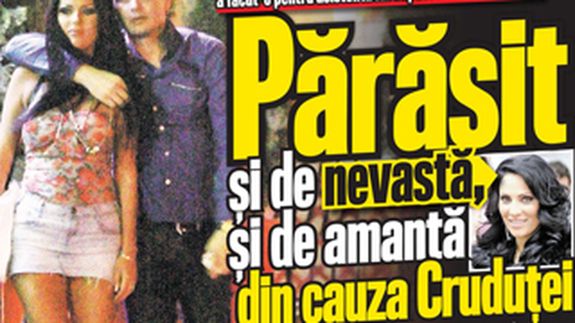 A aparut CANCAN de Weekend! Daniel Trandafirescu, parasit de nevasta si de amanta din cauza Danielei Crudu