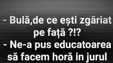 BANC | Bulă, de ce ești zgâriat pe față?