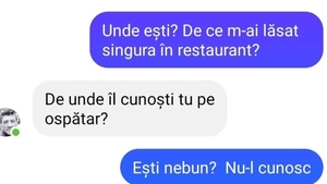 Bancul începutului de săptămână | ”De ce m-ai lăsat în restaurant?”