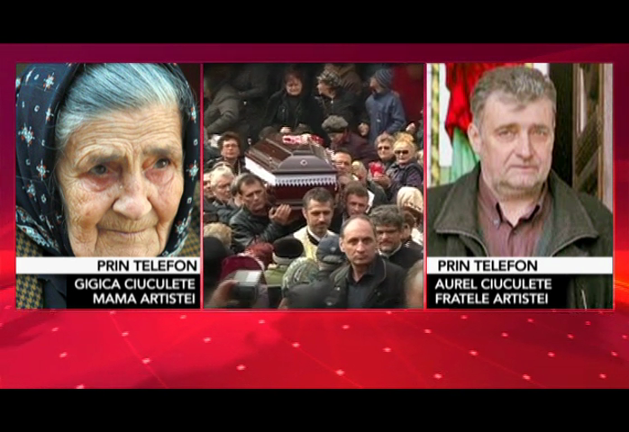 Mama şi fratele Ilenei Ciuculete sunt supăraţi pe Cornel Galeş