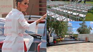 Detaliul care îi va întâmpina pe toți invitații la nunta lui Pepe cu Yasmine. Simbolul care apare pe fiecare masă. FOTO