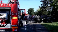 Accident grav în Dâmbovița! Doi oameni au murit!