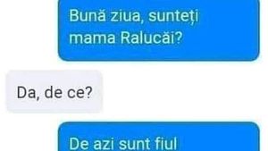 Bancul Zilei | Ce i-a scris un tânăr din București mamei Ralucăi, fata care tocmai l-a refuzat