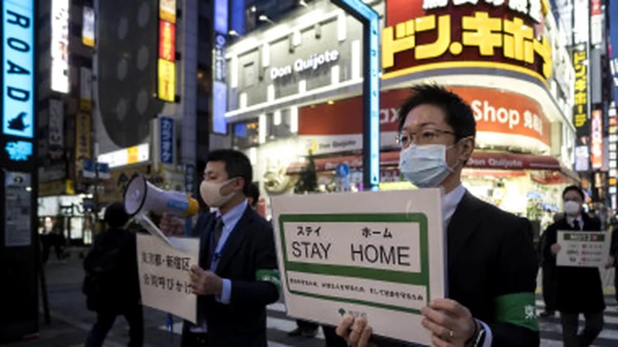 Începând de vineri, Japonia intră pentru a doua oară în stare de urgență