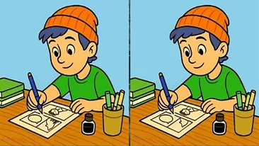 TEST IQ | 3 diferențe în maximum 17 secunde: Le puteți găsi?