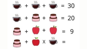 Test IQ exclusiv pentru genii | Rezolvați ecuația din imagine!