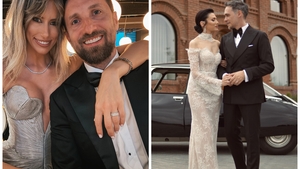 Cum s-a îmbrăcat Dani Oţil la nunta lui Răzvan Simion? Mulţi au crezut că el e ginerică. FOTO