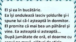 BANCUL ZILEI | El și ea, în bucătărie