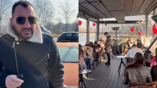 Ce s-a întâmplat la restaurantul lui Pescobar, de Valentine's Day. Îndrăgostiții au avut parte de un moment BIZAR