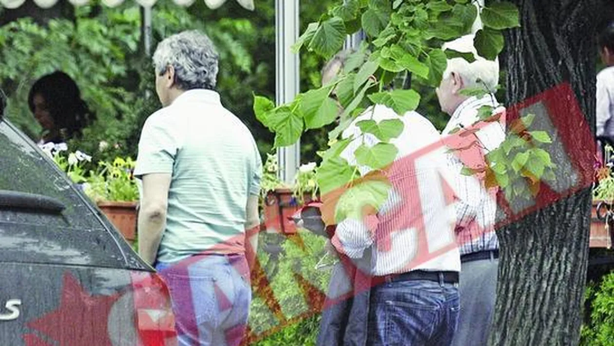 Mircea Lucescu s-a intalnit cu Ilie Balaci la Ambiance
