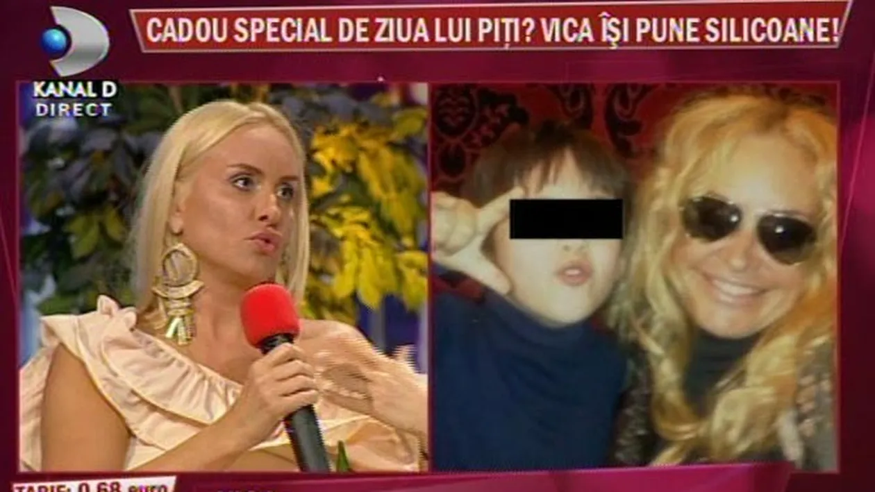 VIDEO Vica stie din surse sigure ca Piturca nu se uita la aparitiile ei tv: Cand am aparut prima oara la CANCAN TV, a sunat la furnizor sa il lase fara cablu