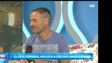 George Vintila, oripilat la ferma vedetelor de. ..scena mulsului!