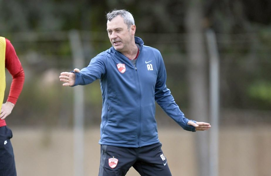 Mircea Rednic, antrenorul echipei Dinamo
