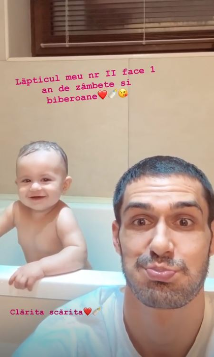Ce urare emoționantă i-a făcut George Burcea fiicei sale de ziua ei! Cum o alintă pe Clara