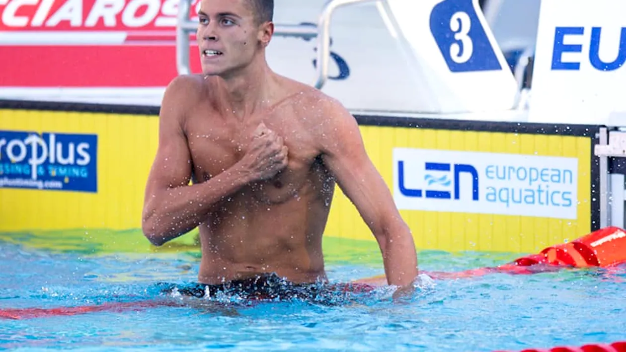 Reacția neașteptată pe care a avut-o iubita lui David Popovici, după ce a devenit cel mai rapid înotător al lumii
