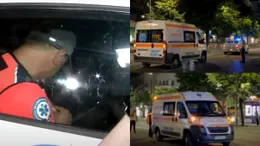 Un șofer de ambulanță, beat în misiune, a lovit un pieton în Capitală! Ce a făcut cu câteva ore înainte de accident