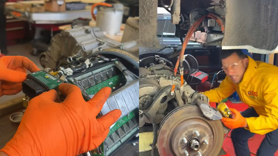 Un mecanic român a cumpărat o Tesla defectă cu 4.500 de lire. Cât l-a costat, de fapt, să o repare