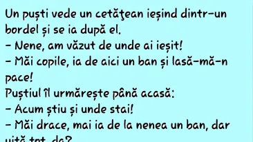 BANC | Nene, am văzut de unde ai ieșit!