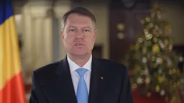 KLAUS IOHANNIS le-a transmis un mesaj românilor de Anul Nou