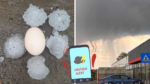Cod roșu de grindină de MARI dimensiuni în România, emis de meteorologii Severe Weather Alert. La ce oră intră în vigoare