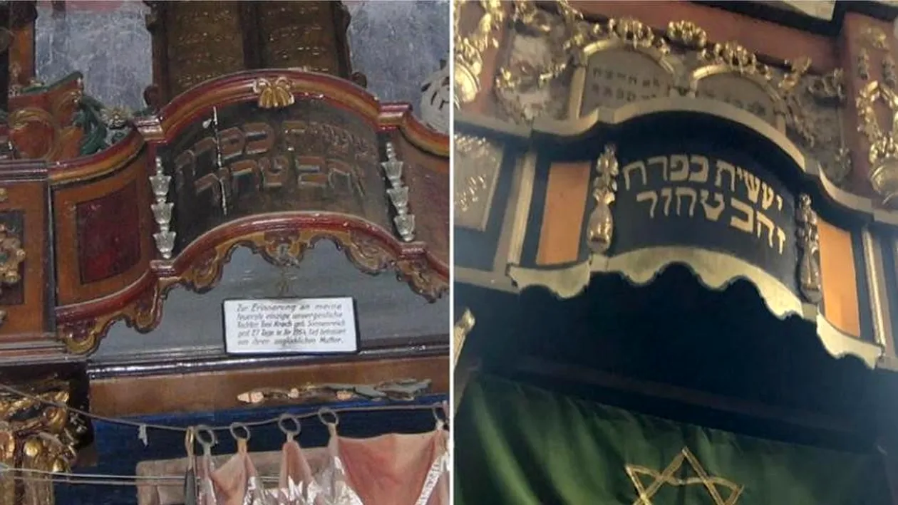 Tupeu incredibil al unor hoți din Suceava. Au furat Chivotul Sfânt dintr-o sinagogă și l-au scos la licitație