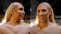 Sarah Dumitrescu, superba fiică a Anamariei Prodan, apariţie ca o adevărată sirenă. Decolteu generos şi rochie mulată pe corp