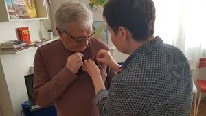 Criza coronavirusului nu există pentru Centrul Rus de Știință și Cultură din București: ”Acțiunea Panglica lui Sf. Gheorghe. Cinstim memoria soldaților căzuți la datorie”