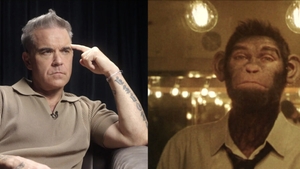 Povestea de viață a lui Robbie William, transpusă într-un film de excepție. Artistul este prezentat sub forma unei maimuţe antropomorfe