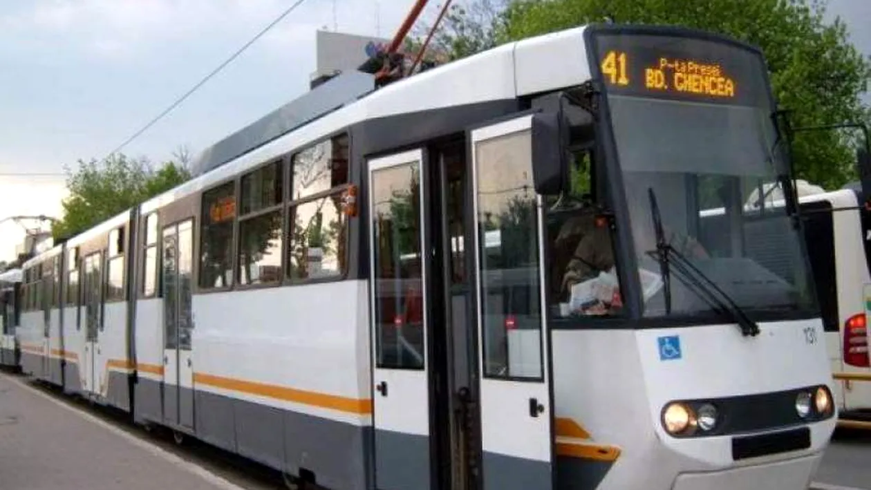 Tramvaiul 41, suspendat în weekendurile din septembrie pentru lucrări la podul peste Șoseaua Virtuții